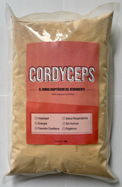 Cordyceps - 100% Cuerpos Fructíferos Orgánicos - 1kg | Energía Natural 🍄