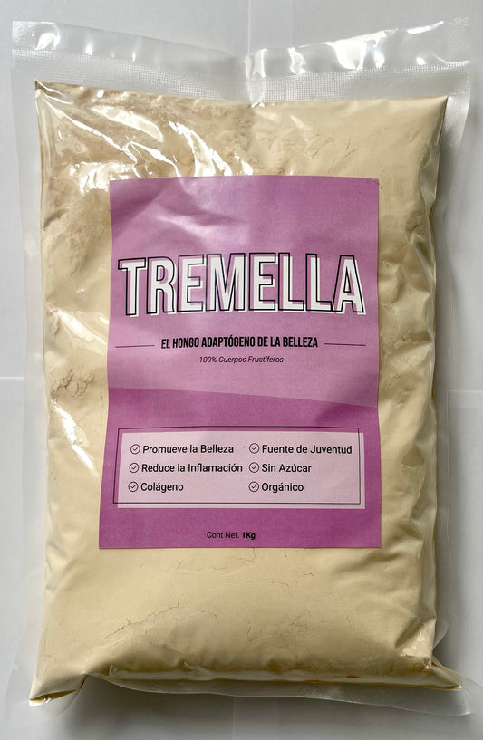 Tremella - 100% Cuerpos Fructíferos Orgánicos - 1kg | Hidratación y Belleza 🍄