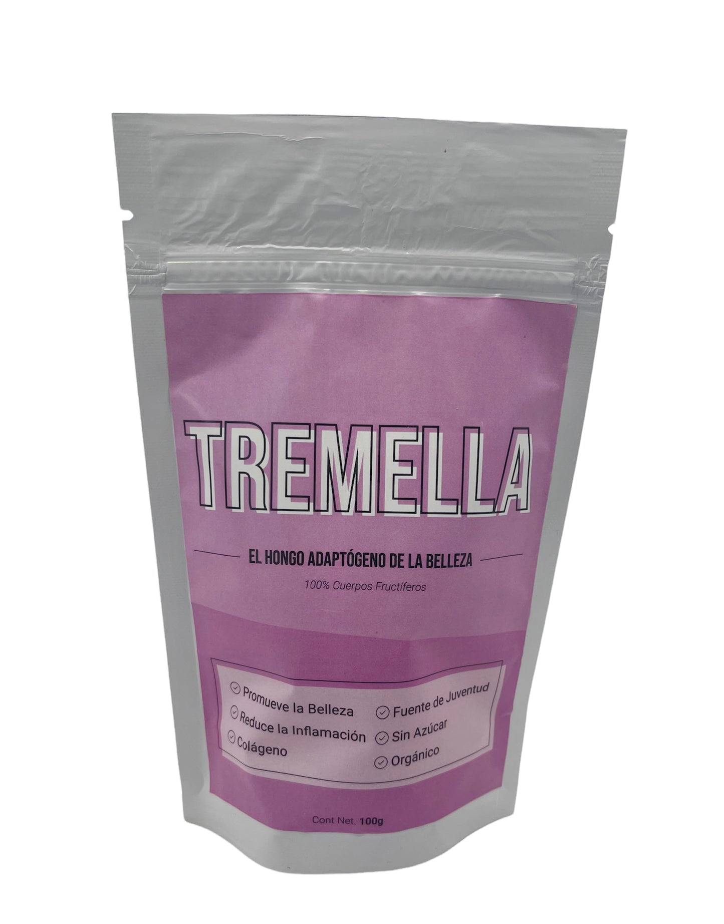 Tremella - 100% Cuerpos Fructíferos Orgánicos - 100g | Hidratación y Belleza 🍄